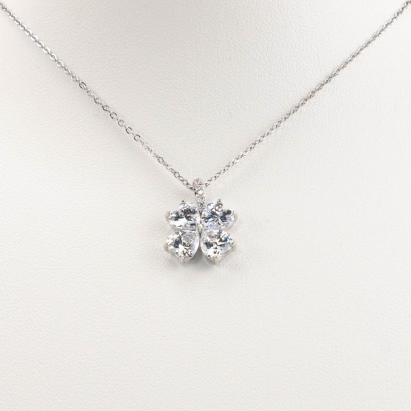 【N-DZR523】Plated 14k Gold Zircon Necklace